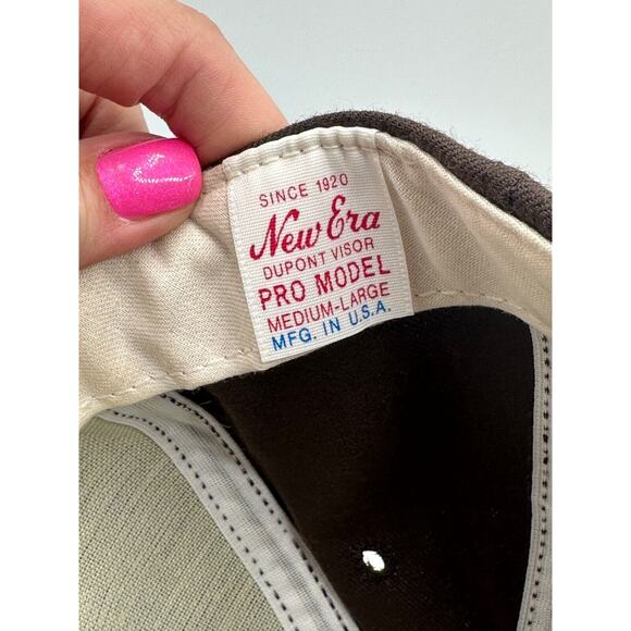 Vtg Rickwood Field New Era Pro Model Made in USA Patch SnapBack 70s 80s - Picture 9 of 10